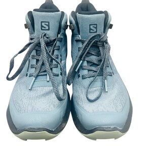 Salomon Light Blue Trail Running Shoes